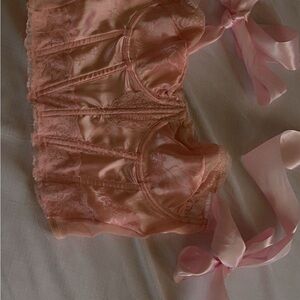 Pink Lace Bralette